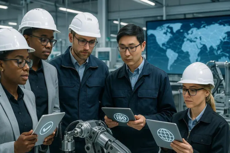 Product compliance inspection and quality testing for export-ready manufactured products meeting international regulations.